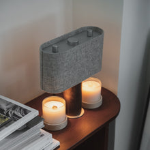 將圖片載入圖庫檢視器 KIMU 柒木設計 // DUO融蠟燈 - 胡桃木色