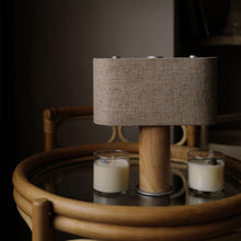 將圖片載入圖庫檢視器 KIMU 柒木設計 // DUO融蠟燈 - 橡木色