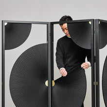 將圖片載入圖庫檢視器 KIMU 柒木設計 // 扇變屏風-三扇一座