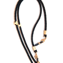 將圖片載入圖庫檢視器 DIFFUSER Tokyo // 玫瑰金輥紋絲綢鏡鏈