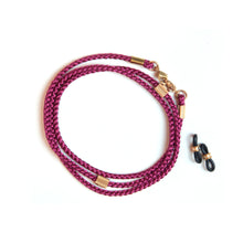 將圖片載入圖庫檢視器 DIFFUSER Tokyo // 玫瑰金輥紋絲綢鏡鏈