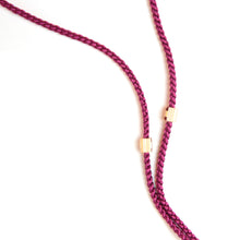 將圖片載入圖庫檢視器 DIFFUSER Tokyo // 玫瑰金輥紋絲綢鏡鏈