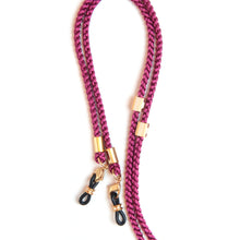 將圖片載入圖庫檢視器 DIFFUSER Tokyo // 玫瑰金輥紋絲綢鏡鏈