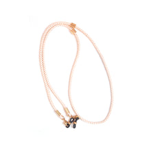 將圖片載入圖庫檢視器 DIFFUSER Tokyo // 玫瑰金輥紋絲綢鏡鏈