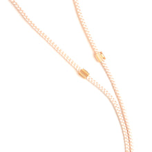 將圖片載入圖庫檢視器 DIFFUSER Tokyo // 玫瑰金輥紋絲綢鏡鏈