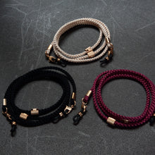 將圖片載入圖庫檢視器 DIFFUSER Tokyo // 玫瑰金輥紋絲綢鏡鏈