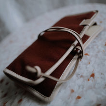 將圖片載入圖庫檢視器 DIFFUSER Tokyo // 皮革滾邊多功能眼鏡收納袋