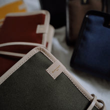 將圖片載入圖庫檢視器 DIFFUSER Tokyo // 皮革滾邊多功能眼鏡收納袋