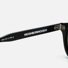 將圖片載入圖庫檢視器 JULIUS TART OPTICAL x NEIGHBORHOOD® // AR 48 in Black x Green &amp; Tokyo Tortoise x Brown
