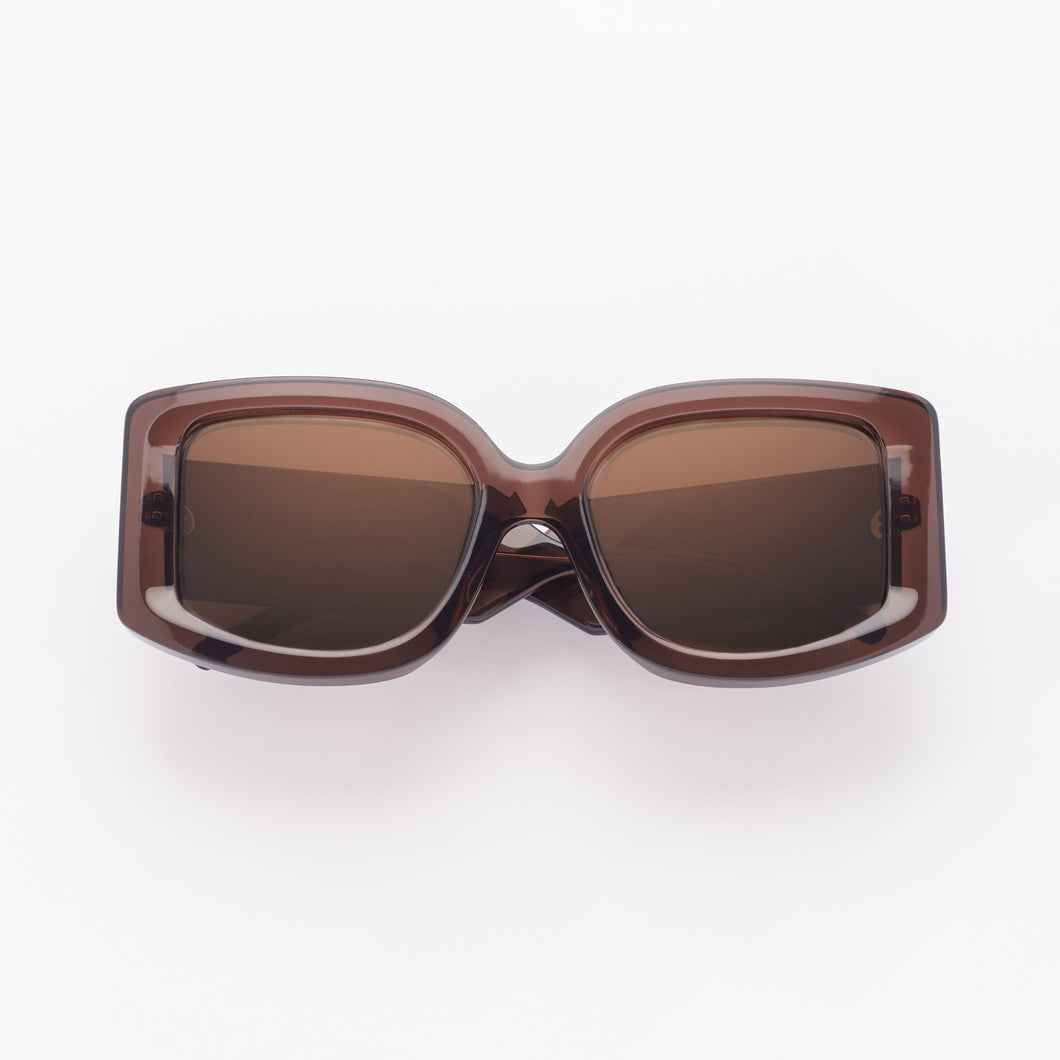 Emmanuelle Khanh // Rectangular acetate sunglasses